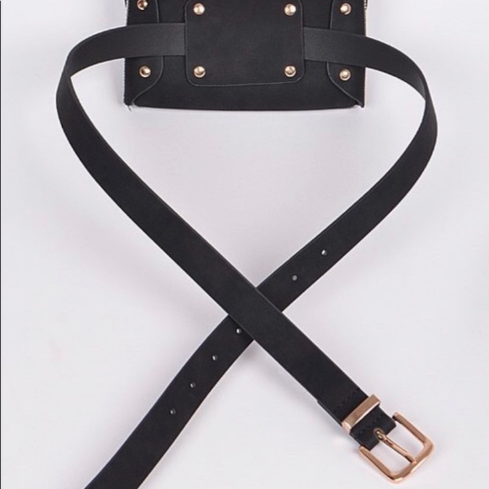 💥HP Shiny CRYSTAL EMBELLISHED CLUTCH PURSE BELT - Picture 6 of 7